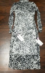 😍 TDC Animal Print Dress Women Size M